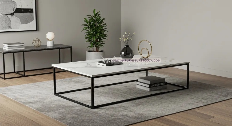 Jasa Pembuatan Meja Tamu Jogja